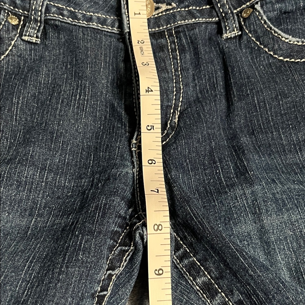 One Tough Babe Dark Blue Jeans - Picture 5 of 5